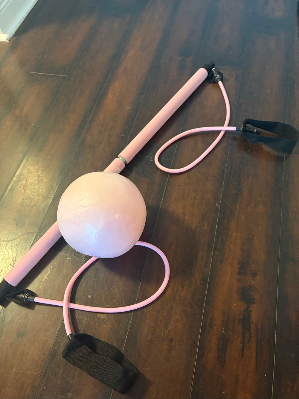 Pink Pilates At Home Exercise Set